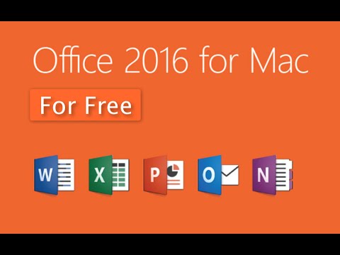 install microsoft office 2016 for mac free